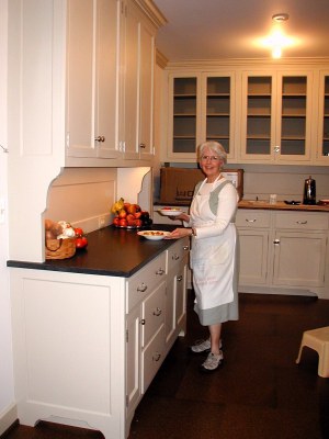 Trial run in new kitchen!