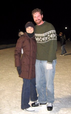 Chris and Beth at the ice rink
>> More Chris & Beth Photos