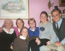 Carolee with the Hackleman's at Mackinac Island