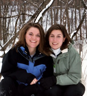 Beth with Janel in D.C.