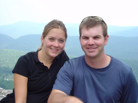 Laura and Kenton at Dragon's Tooth summit