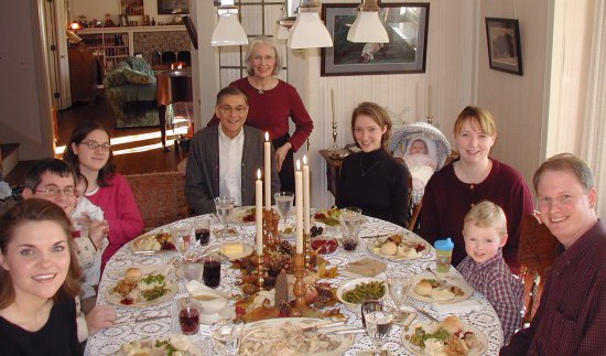 Thanksgiving 2004 with the Armstrong's and the Peterson's 