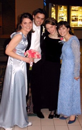 Sisters' send-off