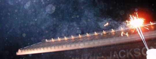 A fireworks send off!