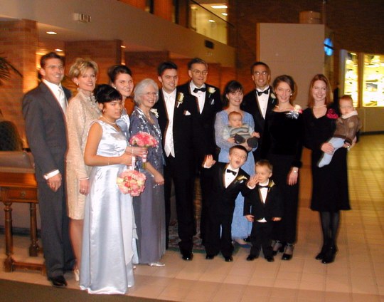 More groom's family