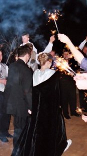 A sparkling send off!