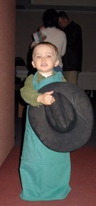 Ian says, 'Howdy!'
