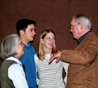 Uncle Roy tells some family history and 'how the cow ate the cabbage'