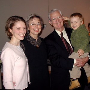 Marie and Ian with Mary and Dr. Ross Rumph
