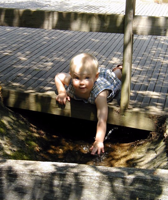 Mill stream runs fast