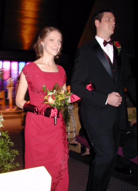 Our maid of honor!